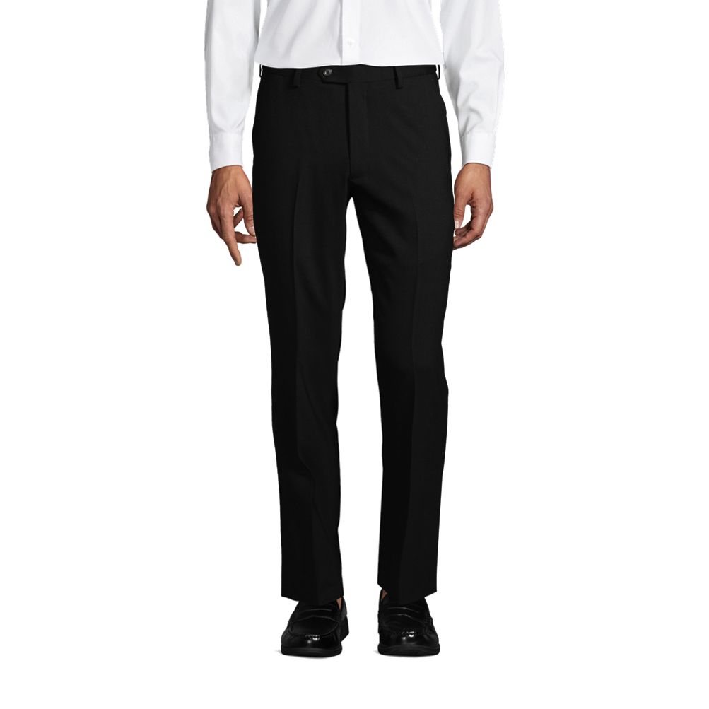 Men's Comfort Waist Year'rounder Stretch Wool Dress Pants