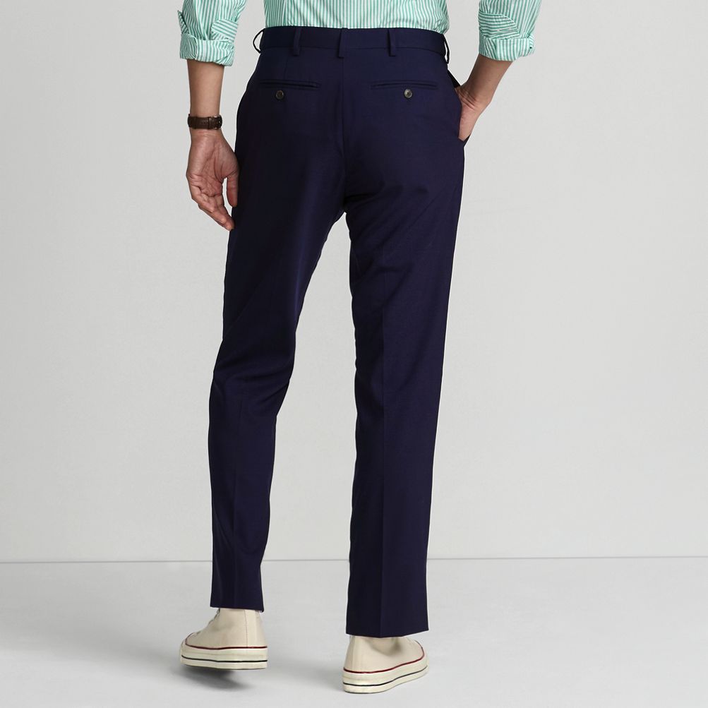 Men's Comfort Waist Year'rounder Stretch Wool Dress Pants