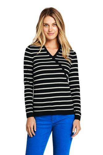 cashmere wrap jumper