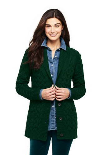 women's cotton cardigan sweaters with pockets