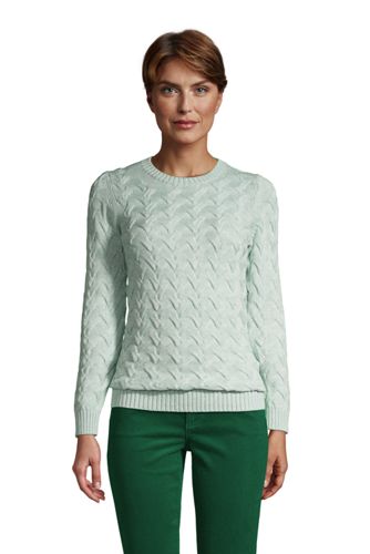 Pull Drifter Pur Coton, Femme Grande Taille