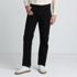 Men's Rigid Traditional Fit 5 Pocket Black Jean, Front