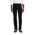 Men's Rigid Comfort Waist Traditional Fit 5 Pocket Black Jean, Front