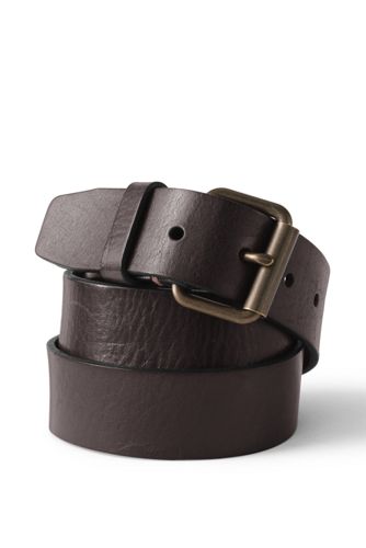 mens leather jean belts