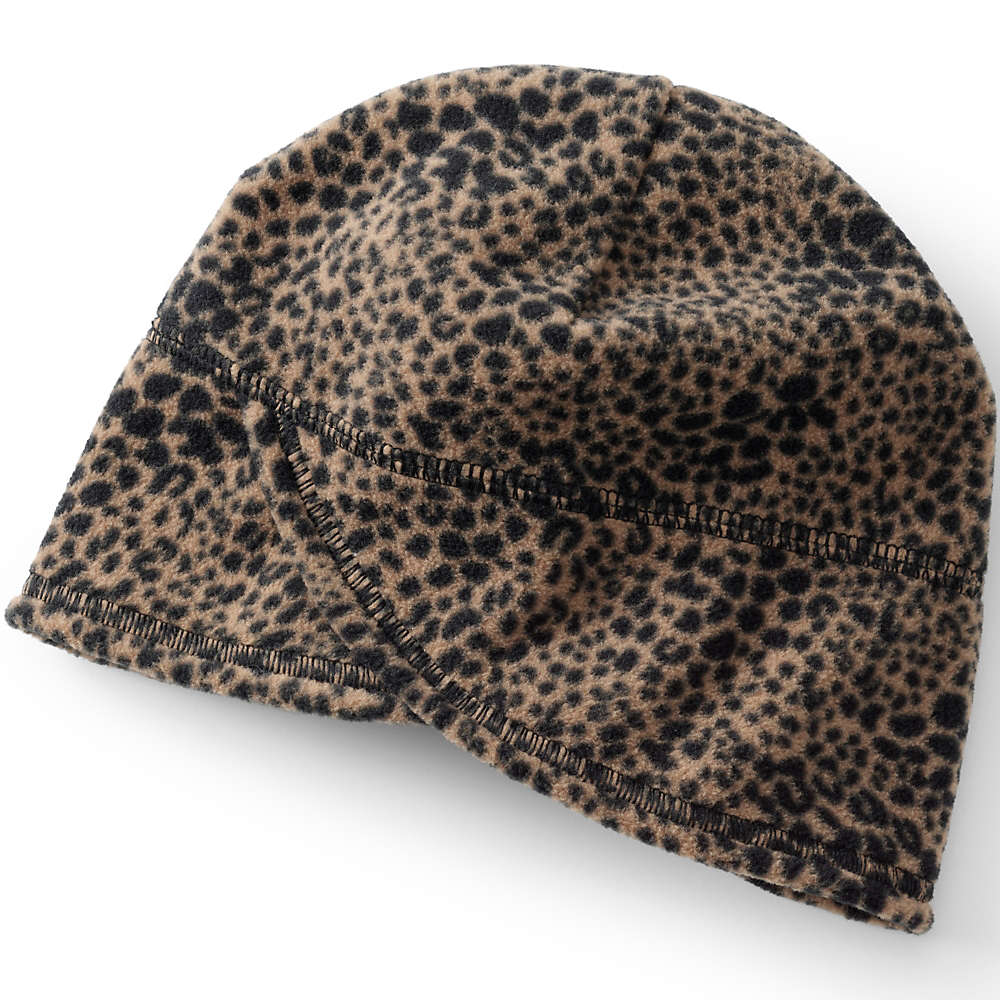 Women's Fleece Winter Beanie Hat, Front