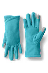Lands' End Women's EZ Touch Screen Fleece Winter Gloves 