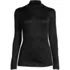 Women's Silk Interlock Turtleneck Long Underwear Top, Front