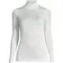 Women's Silk Interlock Turtleneck Long Underwear Top, Front