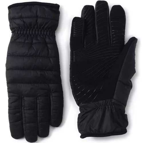 Women's Wanderweight Quilted EZ Touch Screen Gloves, Front