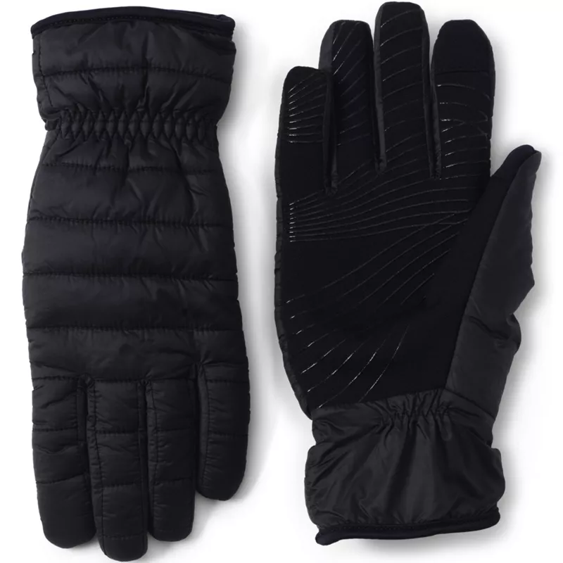 Women's Wanderweight Quilted EZ Touch Screen Gloves, Front
