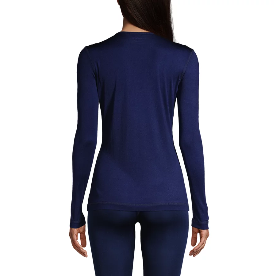 Women's Silk Interlock Baselayer Crewneck Top