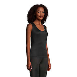 Women's Silk Interlock Thermal Long Underwear Base Layer Tank Top, alternative image