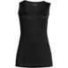 Women's Silk Interlock Tank Top Sleeveless Long Underwear Top, Front