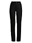 Jean Droit Stretch Taille Haute Noir, Femme Stature Standard