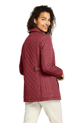 Women S Insulated Quilted Barn Jacket Coats Jackets Parkas