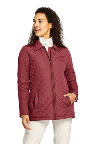 Women's Insulated Quilted Barn Jacket from Lands' End