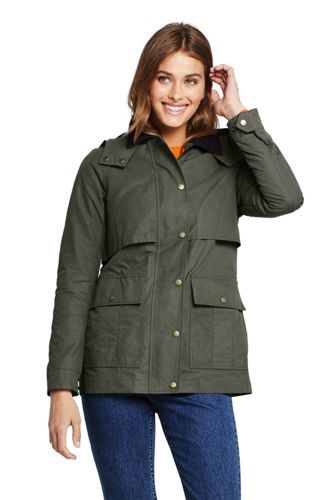 womens wax cotton jacket