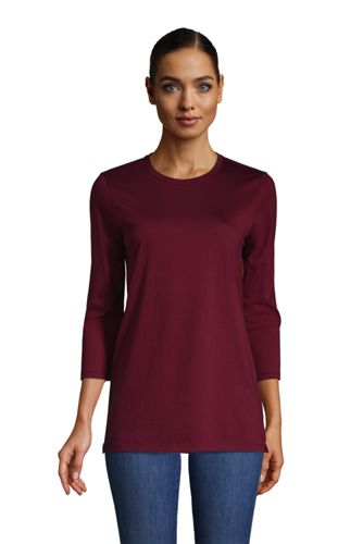 tunic length athletic tops