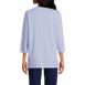 Women's Petite 3/4 Sleeve Cotton Supima Tunic, Back