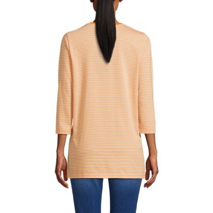 Women's 3/4 Sleeve Cotton Supima Tunic - image 2