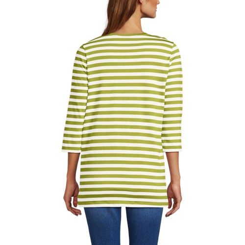 Vintage Lime Even Stripe