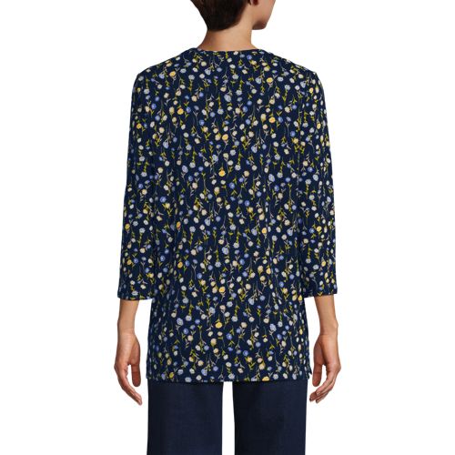 Women's Supima Crew Neck Tunic - image 5
