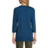 Women's Petite 3/4 Sleeve Cotton Supima Tunic, Back