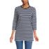 Women's 3/4 Sleeve Cotton Supima Tunic, Front