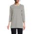 Women's Petite 3/4 Sleeve Cotton Supima Tunic, Front