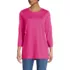 Women's 3/4 Sleeve Cotton Supima Tunic, Front