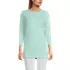 Women's 3/4 Sleeve Cotton Supima Tunic, Front