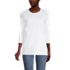 Women's Petite 3/4 Sleeve Cotton Supima Tunic, Front