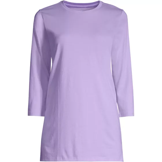 Women's Supima Crew Neck Tunic - primary