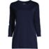 Women's Plus Size 3/4 Sleeve Cotton Supima Tunic, Front
