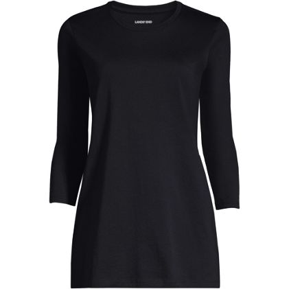 Women's 3/4 Sleeve Cotton Supima Tunic - primary