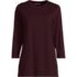 Women's Plus Size 3/4 Sleeve Cotton Supima Tunic, Front