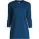 Women's Petite 3/4 Sleeve Cotton Supima Tunic, Front