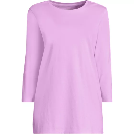 Women's 3/4 Sleeve Cotton Supima Tunic - primary