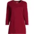 Women's 3/4 Sleeve Cotton Supima Tunic, Front