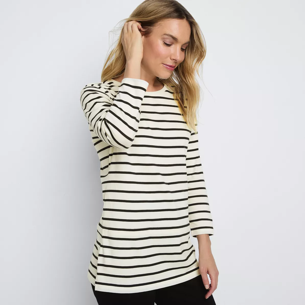Women's Supima Crew Neck Tunic