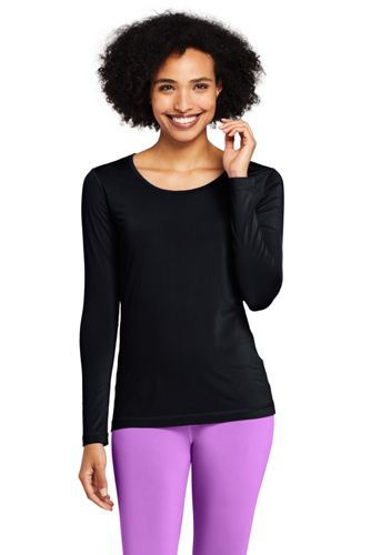 womens long underwear tops