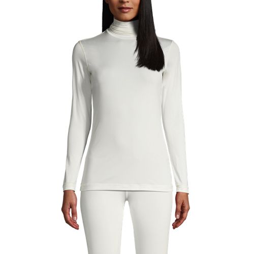 Women's Stretch Thermaskin Roll Neck Thermal Top 