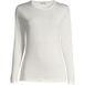 Women's Petite Thermaskin Heat Long Sleeve Crewneck Long Underwear Top, Front