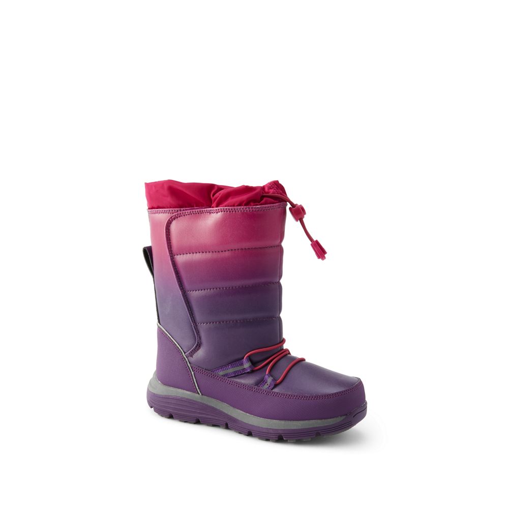 Kids Snow Flurry Insulated Winter Boots