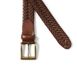 Men's Leather Braid Belt, alternative image