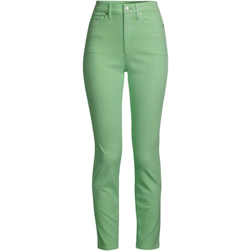 High Waist Leggings-Jeans mit Stretch in Weiß für Damen