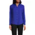Women's Long Sleeve Crepe Blouse, Front