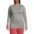 Women's Plus Size Long Sleeve Active T-shirt, Front