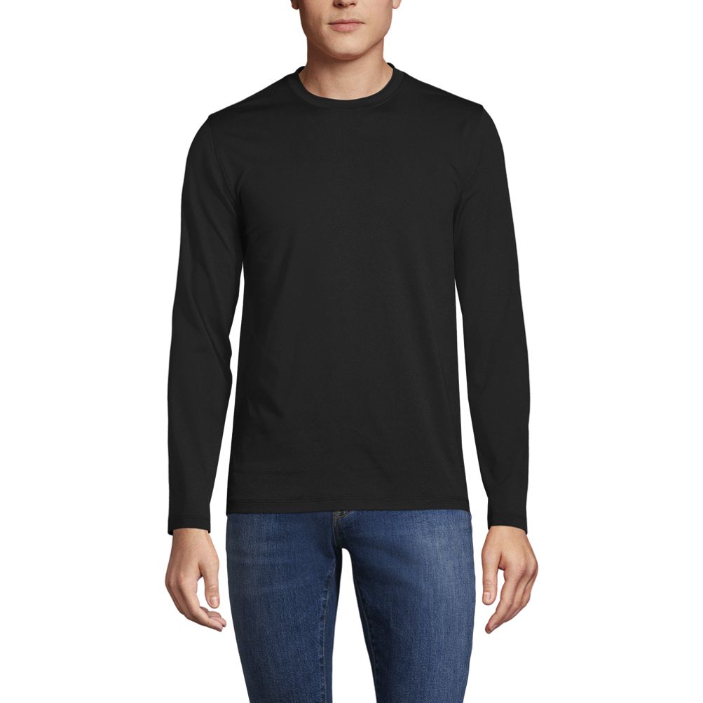 Men's Long Sleeve Active T-shirt | Lands' End