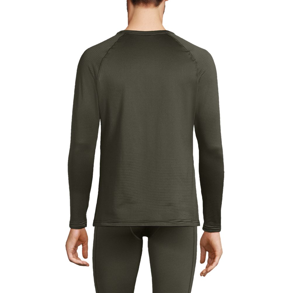 Men's Stretch Thermaskin Long Underwear Crew Base Layer